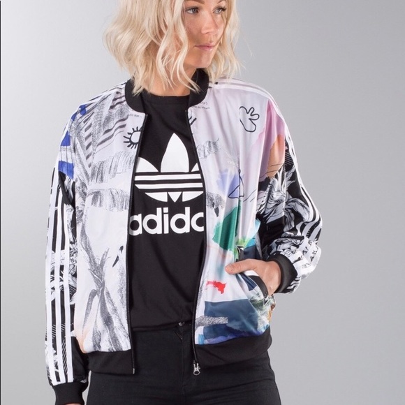 adidas graphic jacket